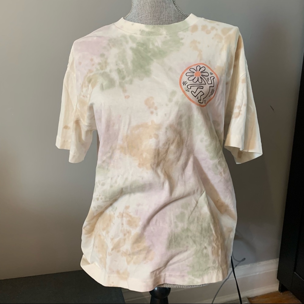 Brand New Keith Haring Dancing Flower Tee